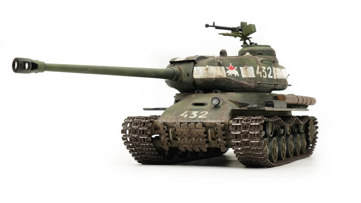 Metal tank model craftsmanship